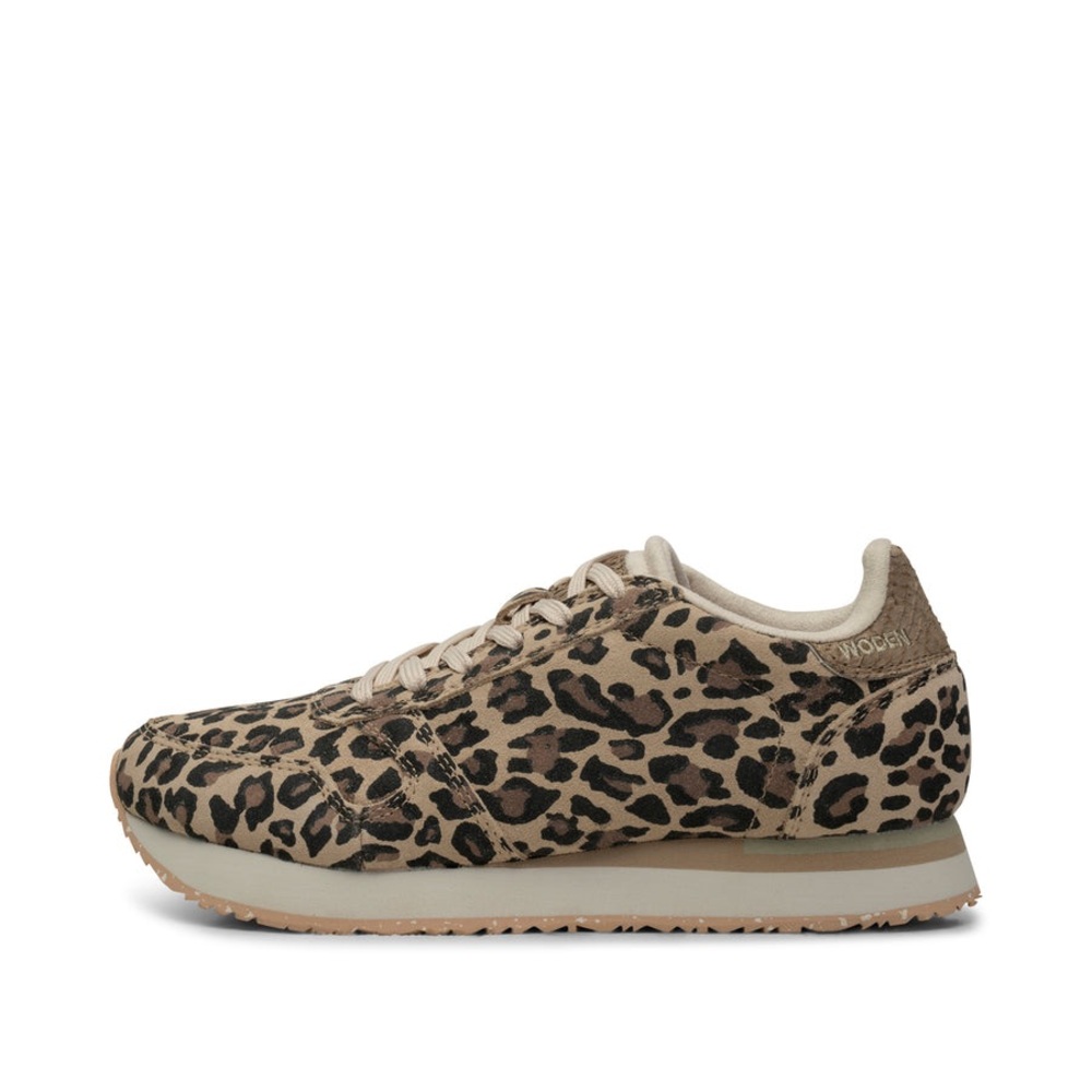 Woden YDUN ICON ANIMAL - LEOPARD Print Sneakers